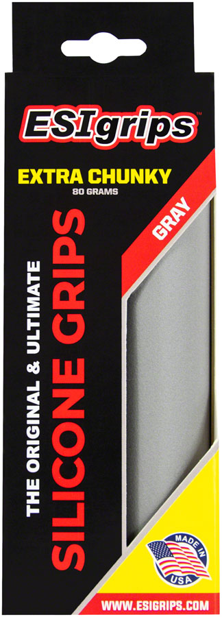 ESI Extra Chunky Grips - Gray Cheap Sale Online