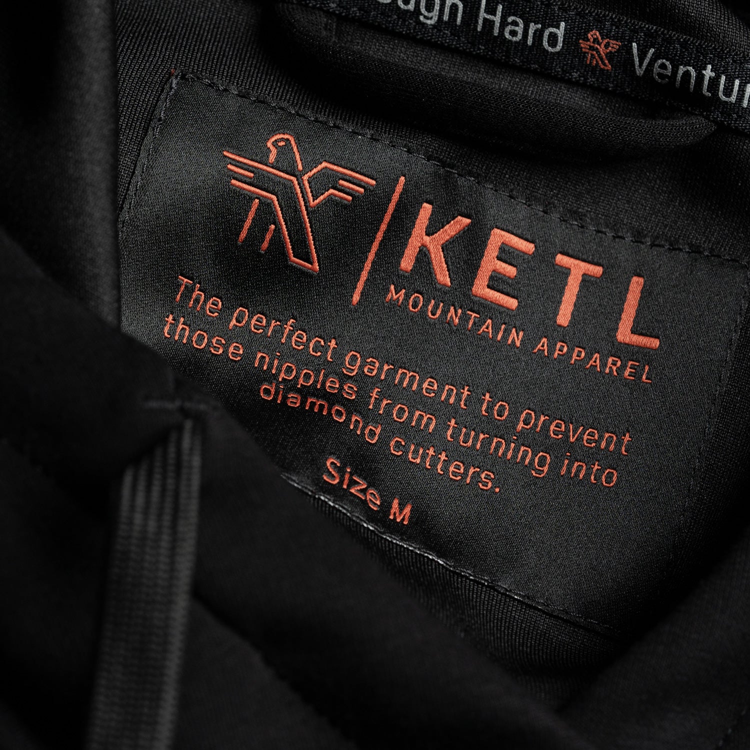 KETL Mtn Folly Active Travel Hoodie - Zipper Pockets, Stretchy, Breathable - Men's Pullover V.2 Black