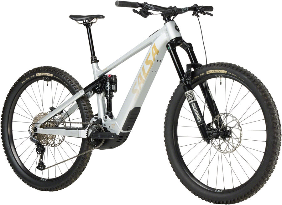 Salsa Notch Deore 12 Ebike - 29, Aluminum, Silver, Small Enjoy Online