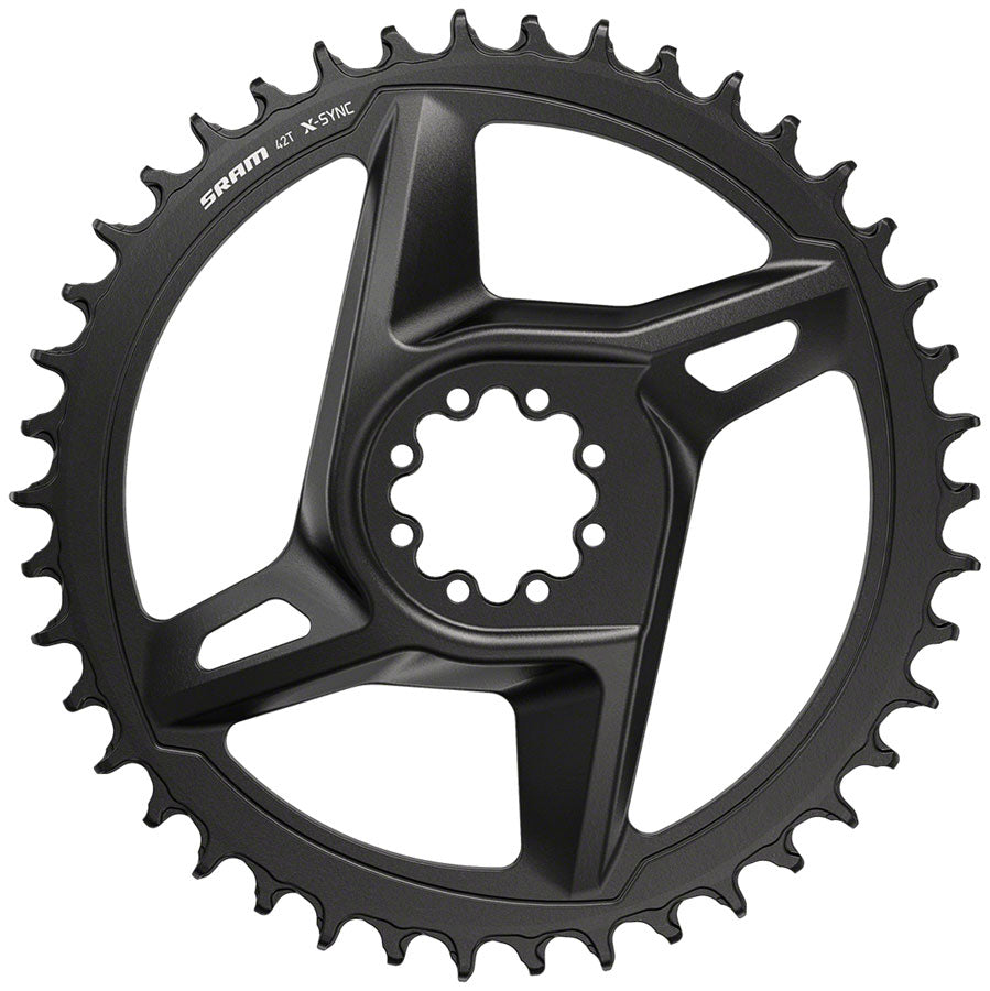 SRAM X-Sync Road Direct Mount Chainring for Rival - 38t, 12-Speed, 8-Bolt Direct Mount, Black Sale Real