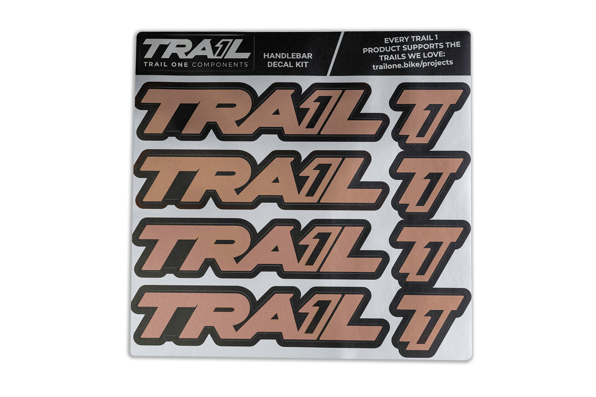 Trail One Components Crockett Handlebar Decal Kit Cheap Explore