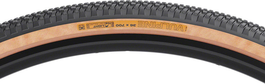 WTB Vulpine Tire - 700 x 36, TCS Tubeless, Folding, Black/Tan, Light/Fast Rolling, Dual DNA Free Shipping Get To Buy