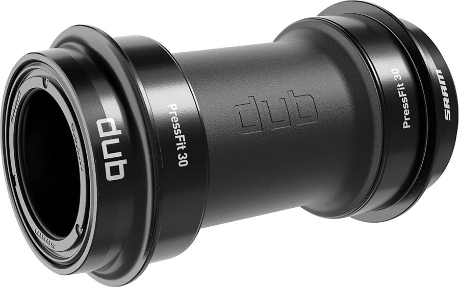 SRAM DUB PressFit30 Bottom Bracket - PF30, 73mm, MTB Boost 55mm Chainline, Black Cheapest Pice