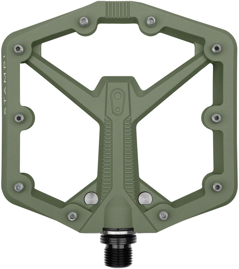 Crankbrothers Stamp 1 Gen 2 Pedals - Platform, Composite, 9/16, Green, Large Cheap Pice Low Shipping Fee