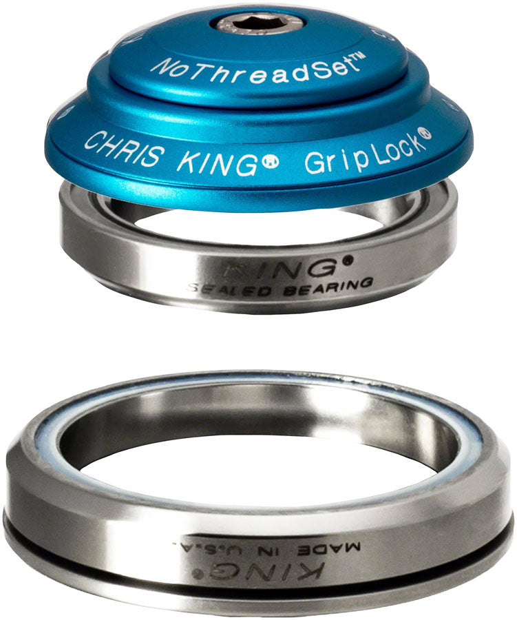 Chris King DropSet 3 Headset - 1-1/8 - 1.5, 41/52mm, 36 Deg, Matte Turquoise Footlocker Online