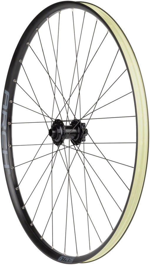 Stan's Arch S2 Front Wheel - 29, 15 x 100mm, 6-Bolt, Black