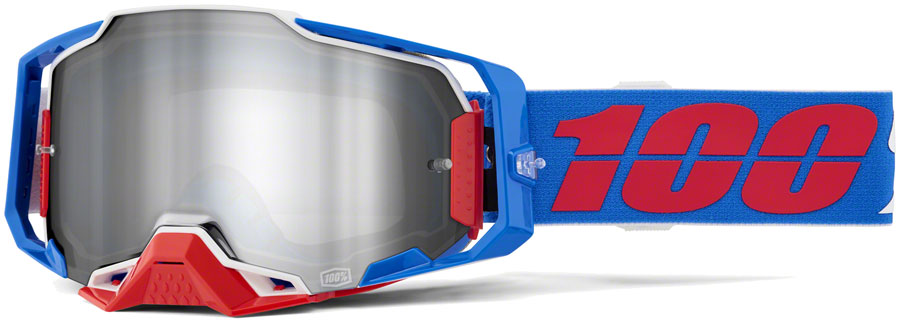 100% Armega Ironclad Goggles - Mirror Silver Cheap Wiki