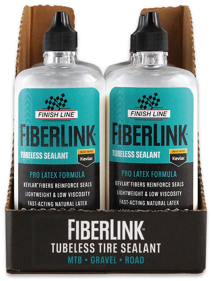 Finish Line FiberLink Tubeless Tire Sealant - 8oz, Drip Best Place To Buy