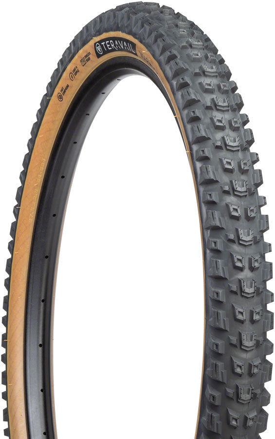 Teravail Warwick Tire - 27.5 x 2.5, Tubeless, Folding, Tan, Durable, Grip Compund Buy