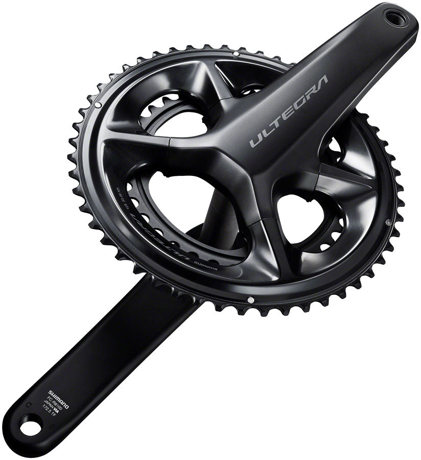 Shimano Ultegra FC-R8100 Crankset - 175mm, 12-Speed, 50/34t, Hollowtech II Spindle Interface, Black Outlet Top Quality