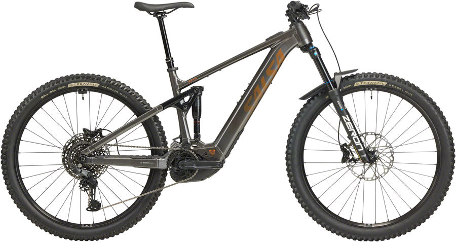 Salsa Notch Cues 10 Ebike - 29, Aluminum, Charcoal Black, Large Clearance Pick A Best