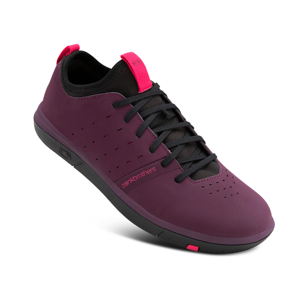 Crank Brothers Stamp Street Fabio Men's Flat Shoe - Purple / Pink