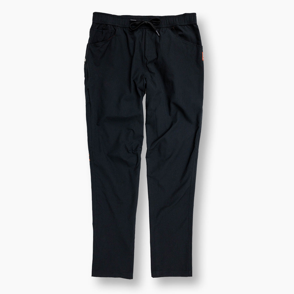 KETL Mtn Vent Lightweight Pants 34 Inseam: Summer Hiking & Travel - Ultra-Breathable, Packable & Stretchy - Black Men's