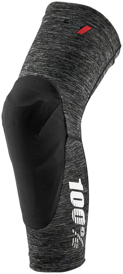 100% Teratec Knee Guards - Gray Heather, Large Free Shipping Eastbay