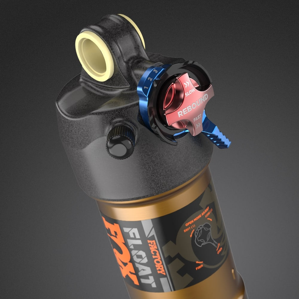 FOX FLOAT Factory Rear Shock - Metric, 190 x 45 mm, 0.5 Spacer, 2-Position Lever, EVOL LV, Kashima Coat Outlet Low Pice Fee Shipping