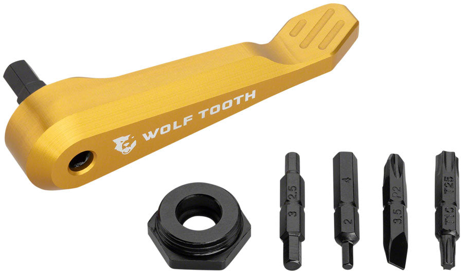 Wolf Tooth Axe Handle Multi-Tool - Gold Sale Wholesale Pice