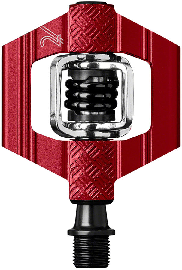 Crankbrothers Candy 2 Pedals - Dual Sided Clipless, Aluminum, 9/16, Red Online Online Clearance