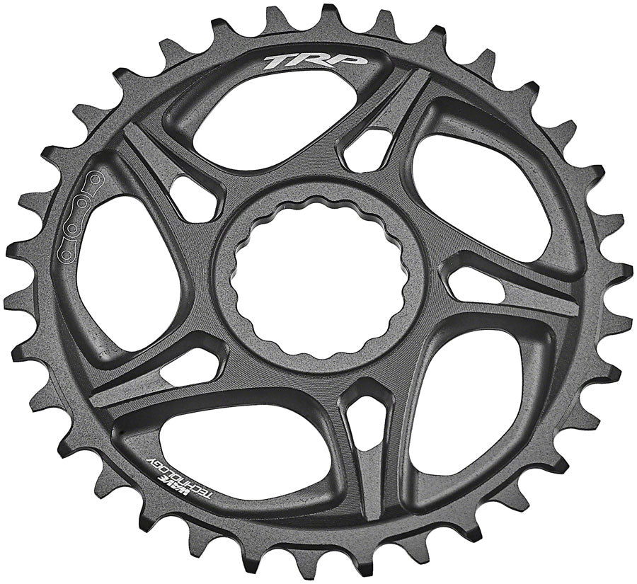 TRP CR-M8070 Boost Direct Mount Chainring - 32t, 7-Speed DH, CINCH Mount, 6mm Offset, 7075-T6 Aluminum, Sandblasted Cheap With Paypal