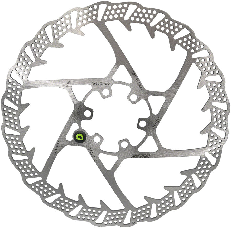 Galfer Shark Disc Brake Rotor - 180mm x 2.0mm, 6-Bolt Buy Cheap Huge Surprise