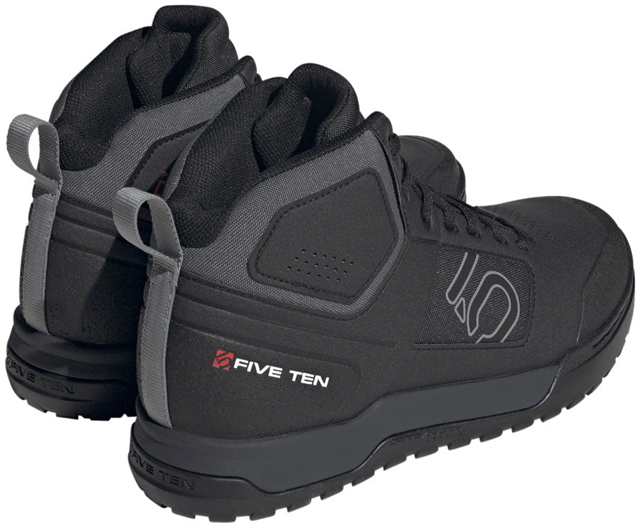 Five Ten Impact Pro Mid Flat Shoes - Men's, Core Black/Gray Three/Gray Six, 12