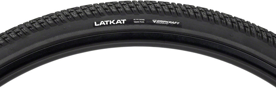 45NRTH Latkat Tire - 700 x 40, Tubeless, Folding, Black, 60 TPI, Gripkraft Compound Outlet Buy