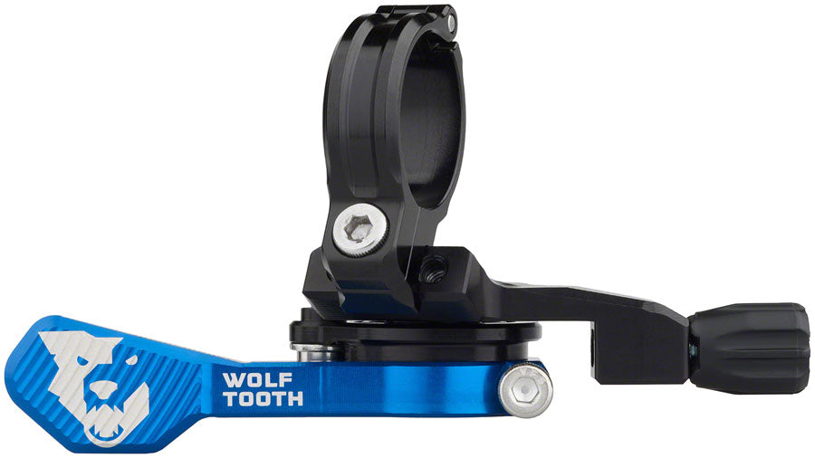 Wolf Tooth ReMote Pro Dropper Post Lever - 22.2mm Clamp, Blue Free Shipping Real