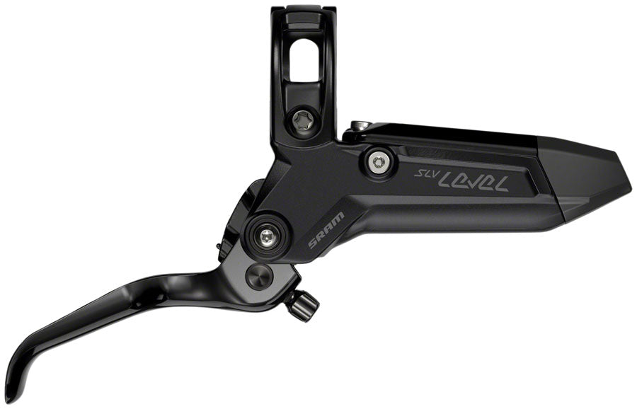 SRAM Level Silver Stealth Disc Brake and Lever - Rear, Post Mount, 2-Piston, Aluminum Lever, SS Hardware, Black, C1 Get To Buy