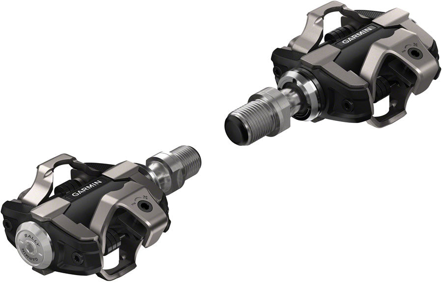 Garmin Rally XC200 Power Meter Pedals - Dual Sided Clipless, Alloy, 9/16, Black, Pair, Dual-Sensing, Shimano SPD Cheap Online Store