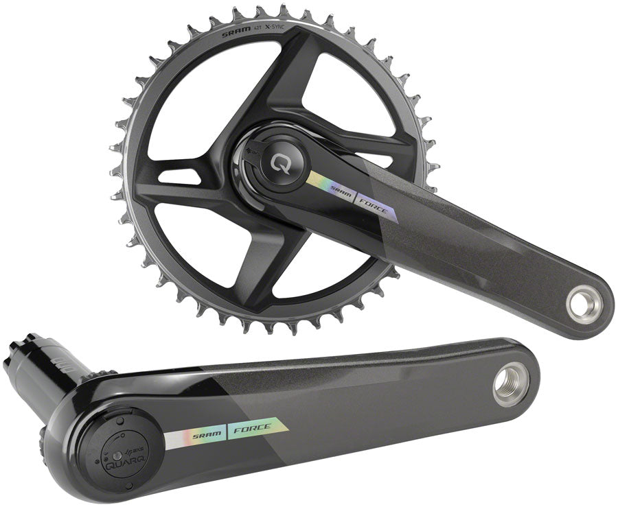 SRAM Force 1 AXS Wide Power Meter Crankset - 167.5mm, 12-Speed, 40t, Direct Mount, DUB Spindle Interface, Iridescent Nicekicks Cheap Online