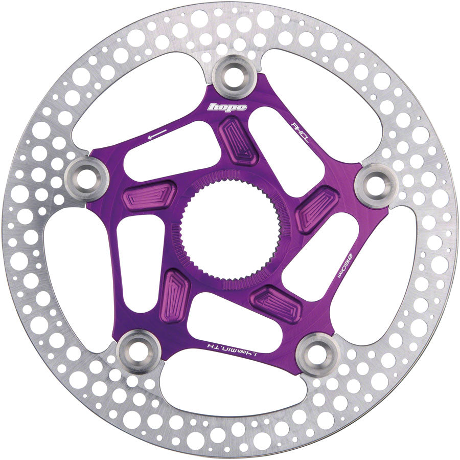 Hope RX Disc Rotor - 160mm, Center-Lock, Purple Buy Cheap Release Dates