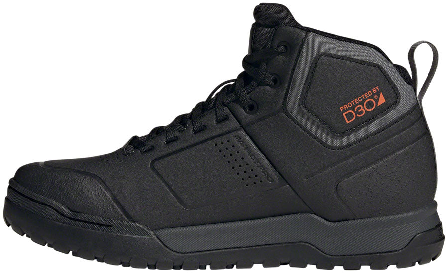 Five Ten Impact Pro Mid Flat Shoes - Men's, Core Black/Gray Three/Gray Six, 11