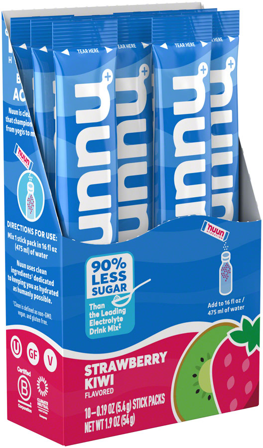 Nuun Sport Powder - Strawberry Kiwi, Box of 10 Shop For