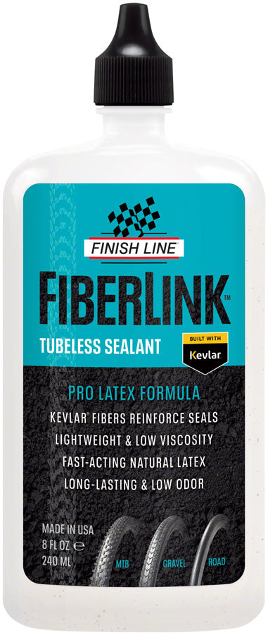 Finish Line FiberLink Tubeless Tire Sealant - 8oz, Drip Best Place To Buy