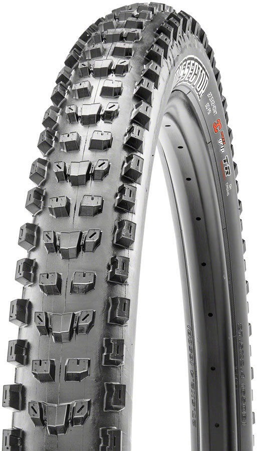 Maxxis Dissector Tire - 29 x 2.4, Tubeless, Folding, Black, 3C MaxxTerra, EXO, Wide Trail, White Logo Excellent