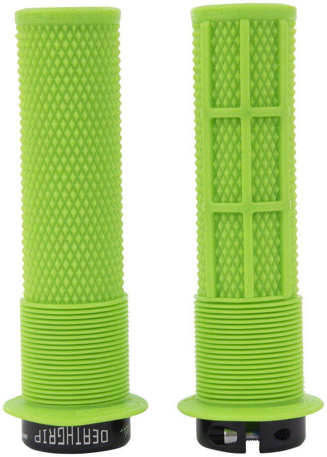 DMR DeathGrip Flanged Grips - Thin, Lock-On, Sick Green From China For Sale