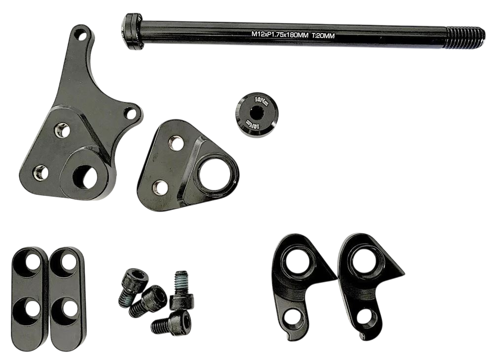 Banshee Generation 2 Dropout Kit 26 and 29 12x148 Boost - Bolt On Axle - Short Comfortable Cheap Pice