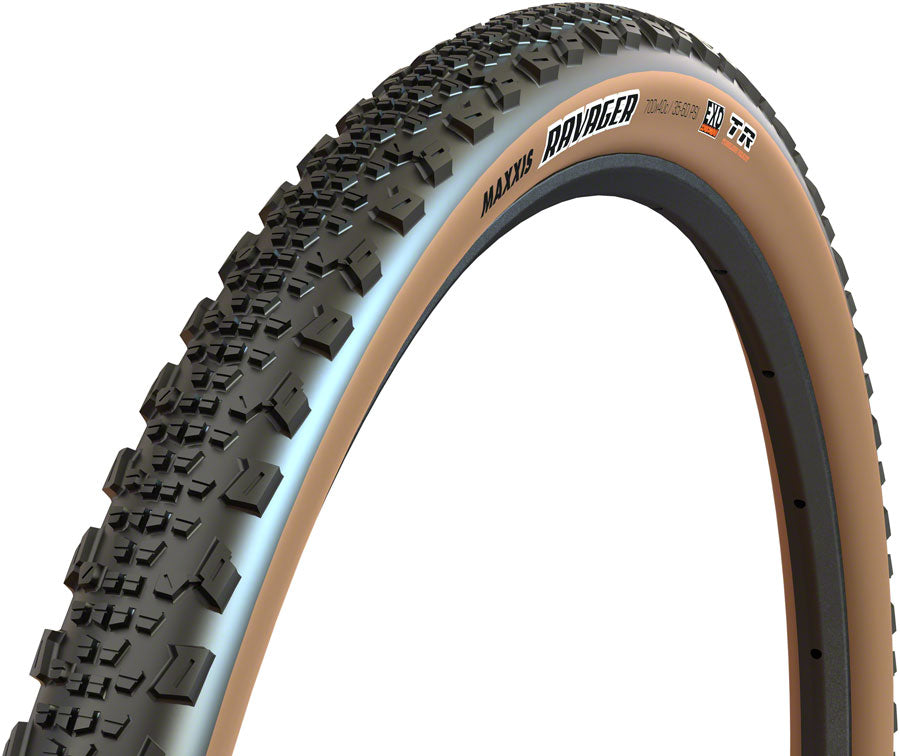 Maxxis Ravager Tire - 700 x 40, Tubeless, Folding, Tan, EXO Stockist Online