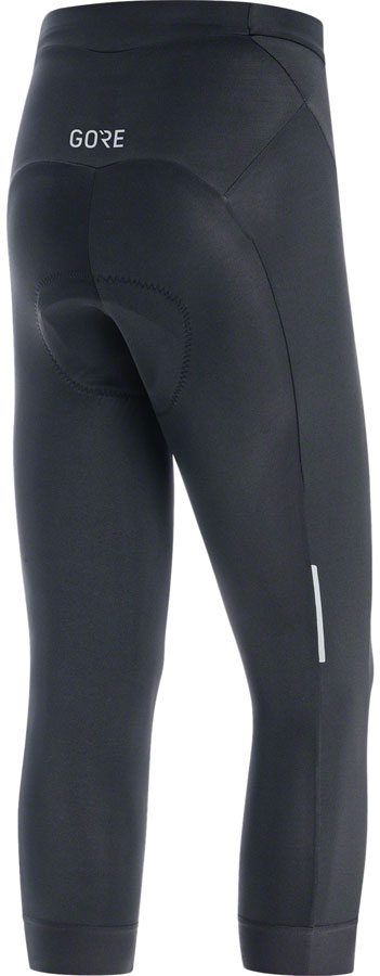 Gorewear C3 3/4 Tights + - Black, Medium, Women's