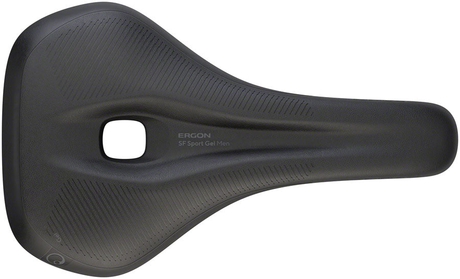 Ergon SF Sport Gel Saddle - Chromoly, Black, Men's, Small/Medium