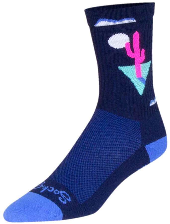 SockGuy Crew Cactal Socks - 6, Blue, Small/Medium With Mastercard Cheap Online