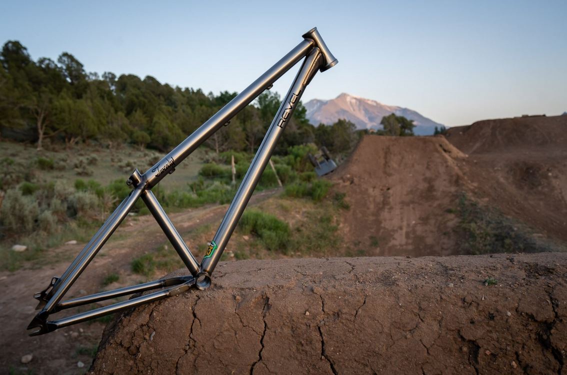 Revel Tweedy Dirt Jump Frame, 26 Wheels - Raw Sale 100% Original