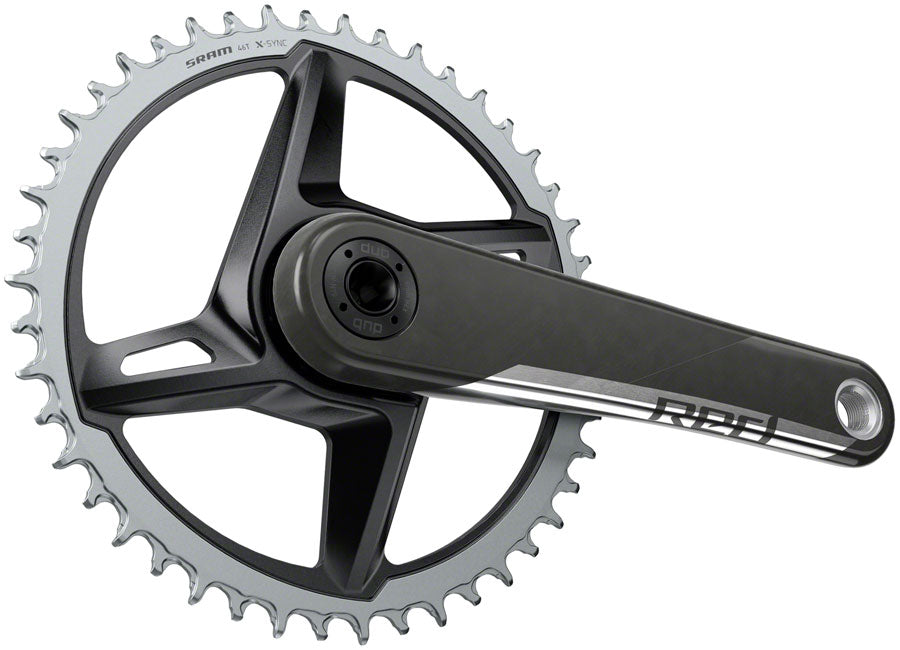 SRAM RED 1 AXS Crankset - 175mm, 12-Speed, 46t, 8-Bolt Direct Mount, DUB Spindle Interface, Natural Carbon, D1 Buy Cheap Limited Edition