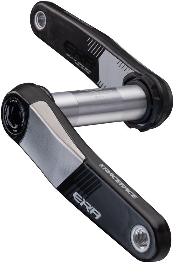 RaceFace Era Crankset - 165mm, Direct Mount, 136mm Spindle with CINCH Interface, Carbon, Black Countdown Package