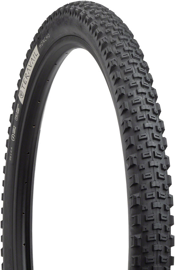 Teravail Honcho Tire - 29 x 2.4, Tubeless, Folding, Black, Durable, Grip Compound Buy Cheap Comfortable