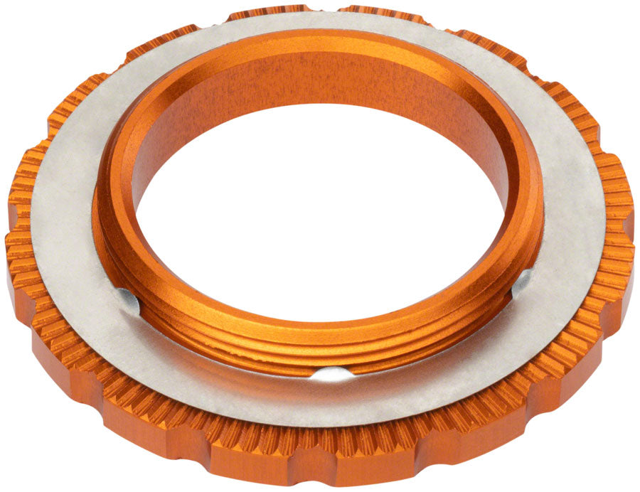 Wolf Tooth CenterLock Rotor Lockring - External Splined, Orange Professional