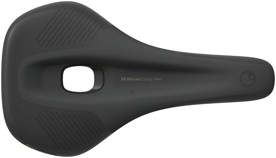 Ergon SR Allroad Comp Saddle - TiNox SL, Black, Men's, Medium/Large