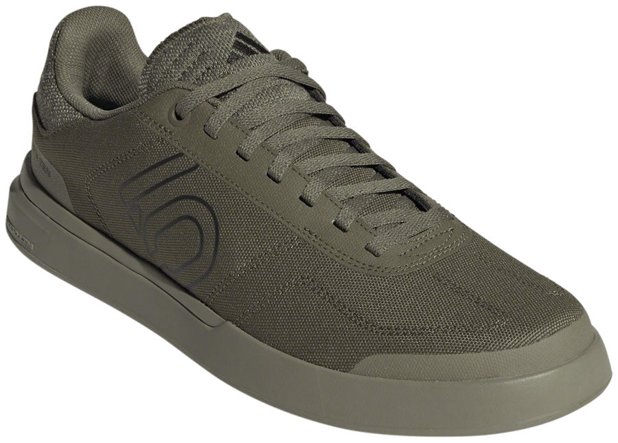 Five Ten Sleuth Deluxe Canvas Flat Shoes - Men's, Focus Olive/Core Black/Orbit Green, 8.5