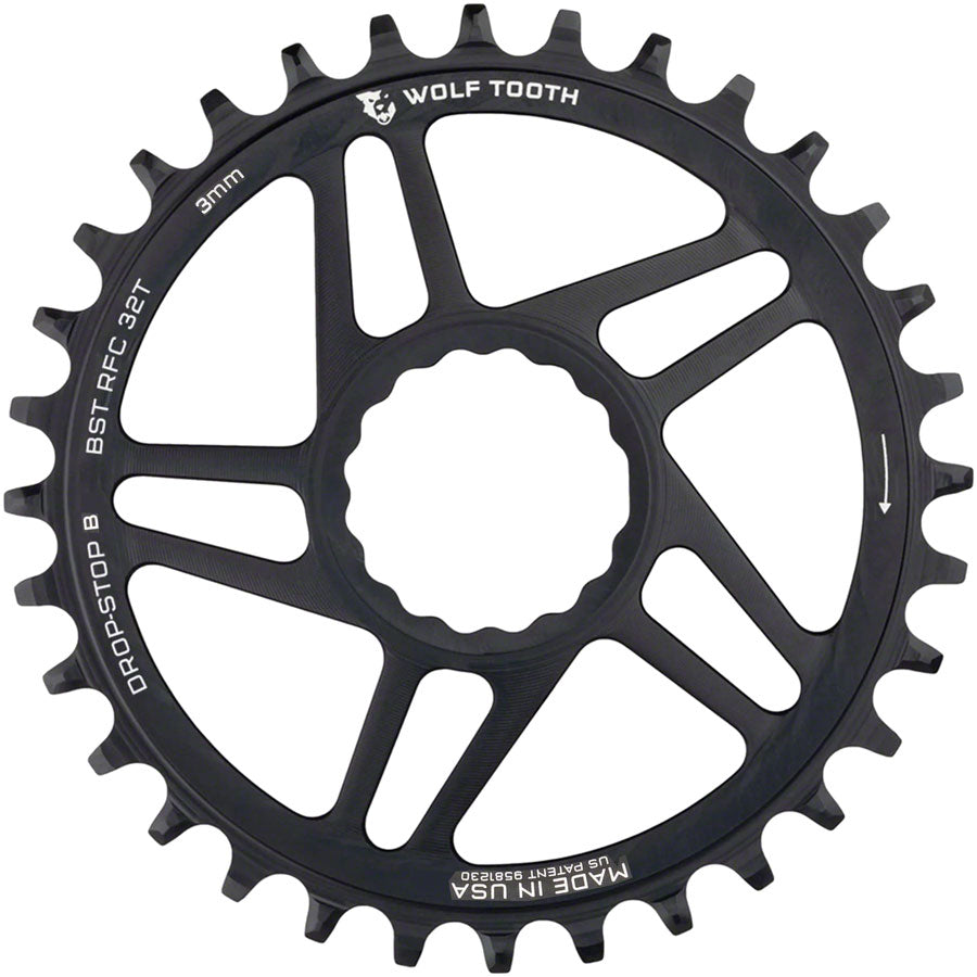 Wolf Tooth Direct Mount Chainring - 32t, RaceFace/Easton CINCH Direct Mount, Drop-Stop B, For Boost Cranks, 3mm Offset, Best Sale Cheap Online