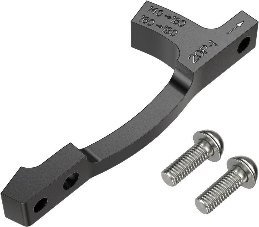 SRAM Post Bracket 20 P 1 Disc Brake Adaptor -  For 160mm and 180mm Rotors Only, Includes Bracket and Stainless Steel Marketable Online