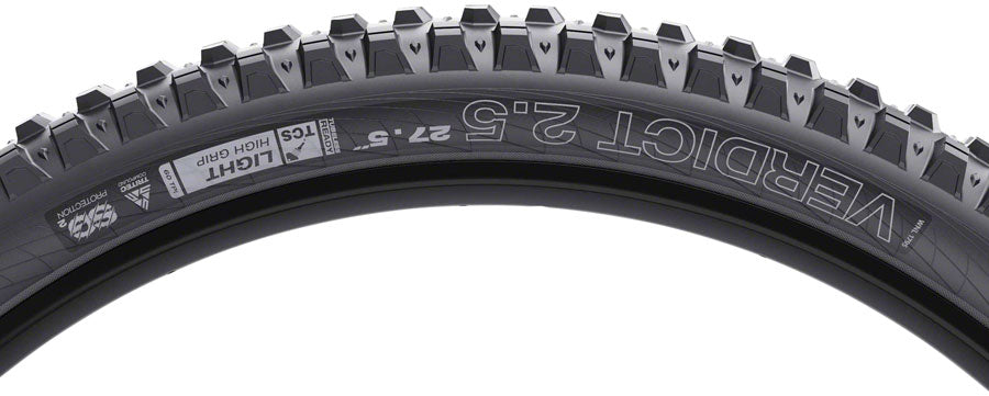 WTB Verdict Tire - 27.5 x 2.5, TCS Tubeless, Folding, Black, Light/High Grip, TriTec, SG2 Sale Classic